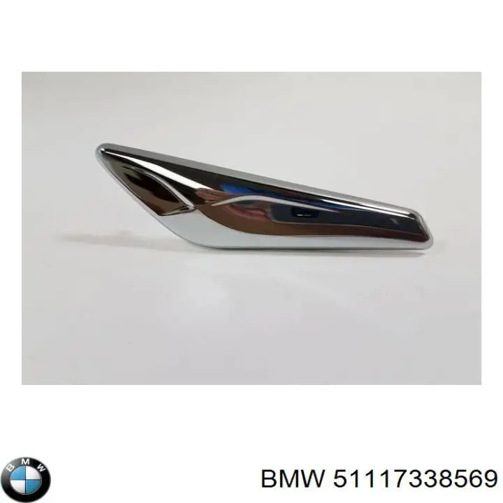 Listón embellecedor/protector, guardabarros delantero derecho para BMW X3 (F25)