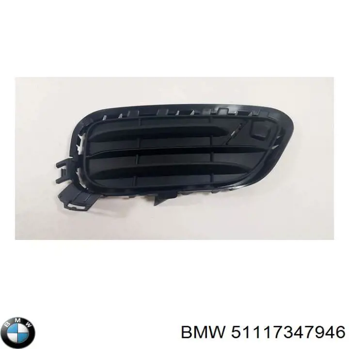 Rejilla derecha del parachoques delantero BMW 51117347946 precio, desde 32,56 EUR