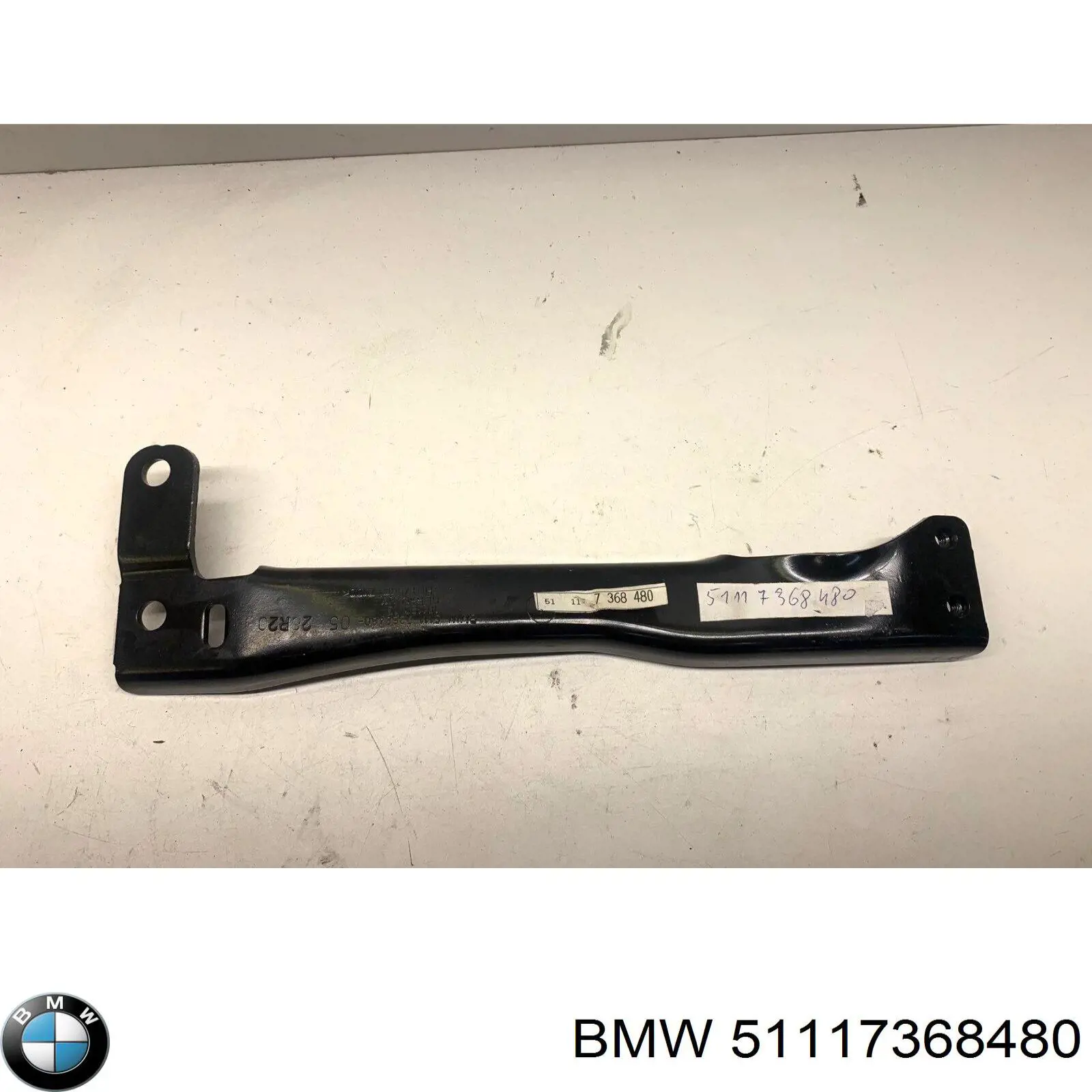 51117368480 BMW soporte de amplificador de parachoques delantero