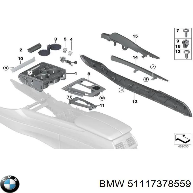 51117378559 BMW parachoques delantero