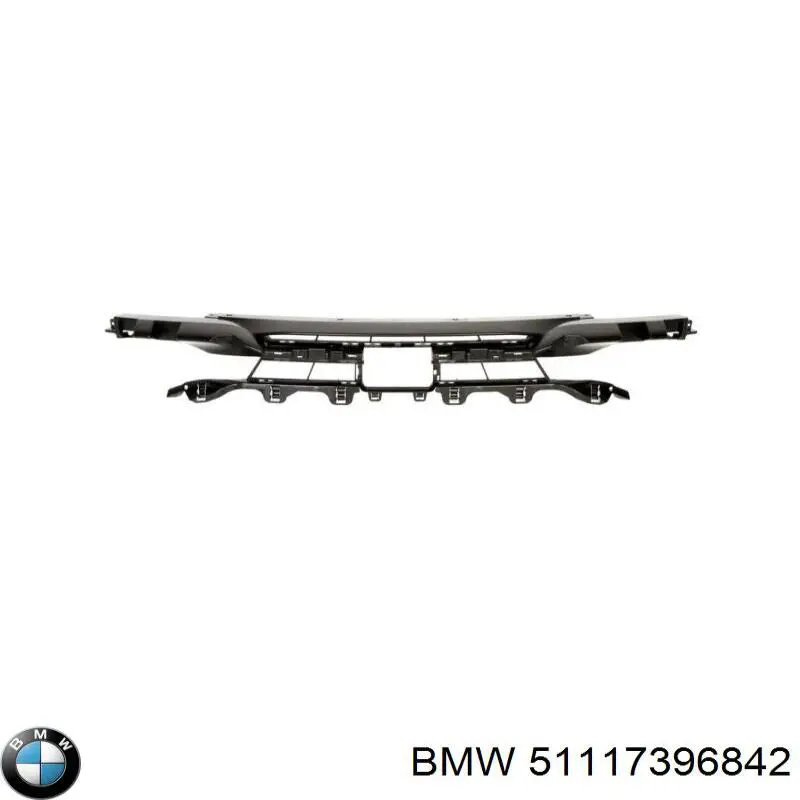Moldura de rejilla de parachoques delantero derecho BMW 51117396842 precio, desde 24,76 EUR