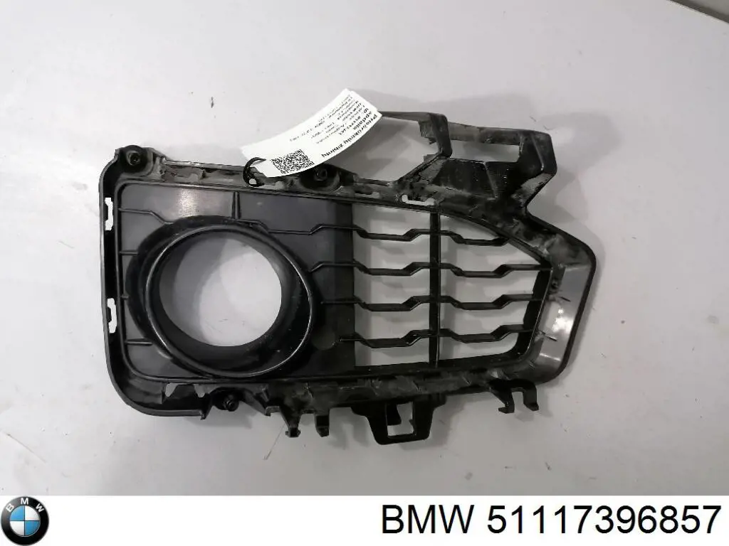 Tapa de rejilla de faro antiniebla delantero izquierdo BMW 51117396857 precio, desde 68,14 EUR