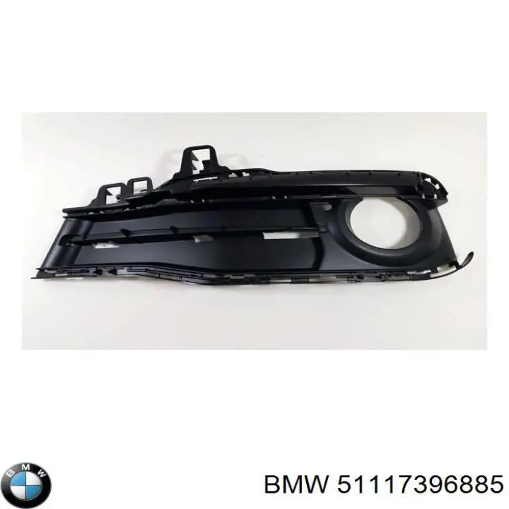 51117396885 BMW Rejilla izquierda del parachoques delantero