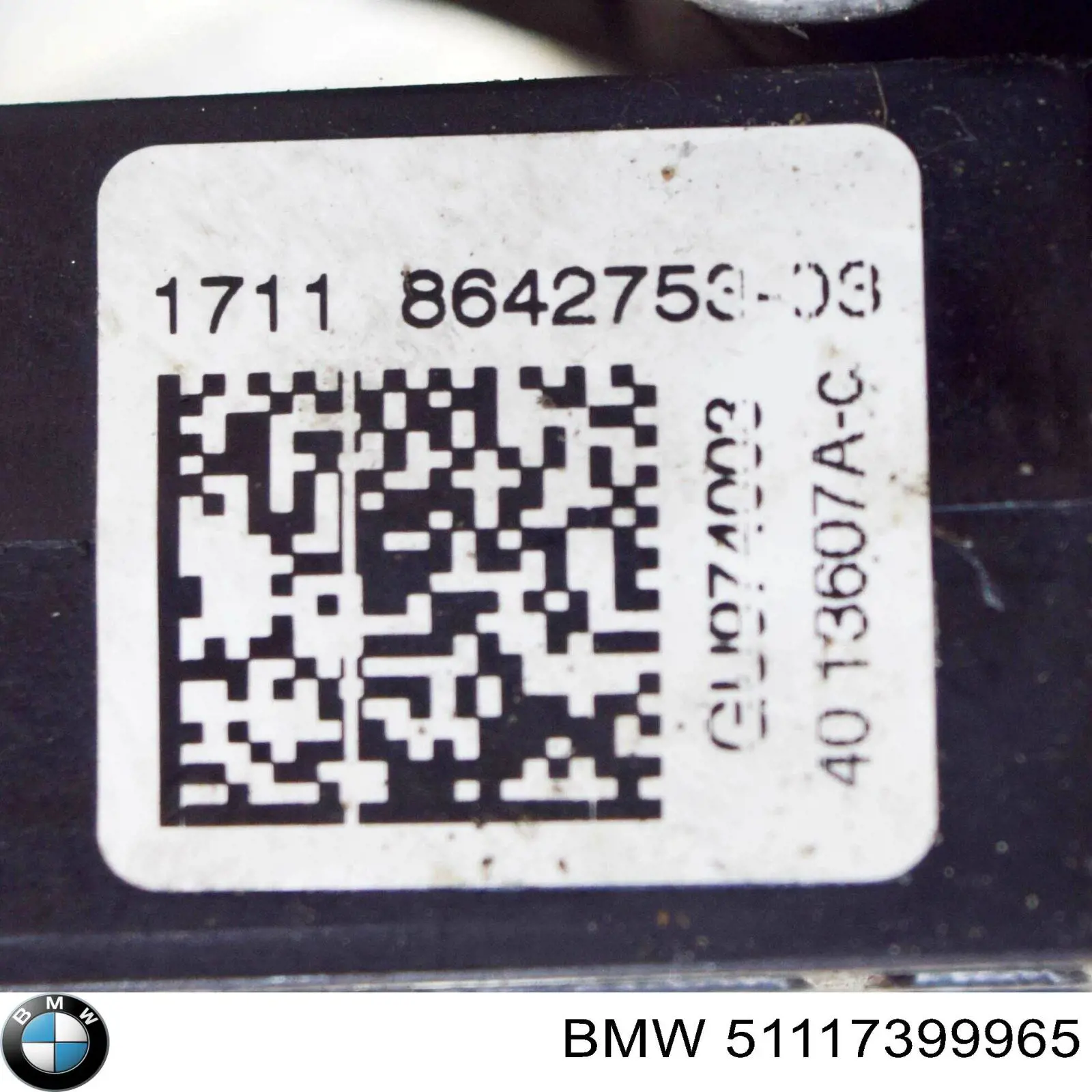 51117399965 BMW Soporte inferior del radiador
