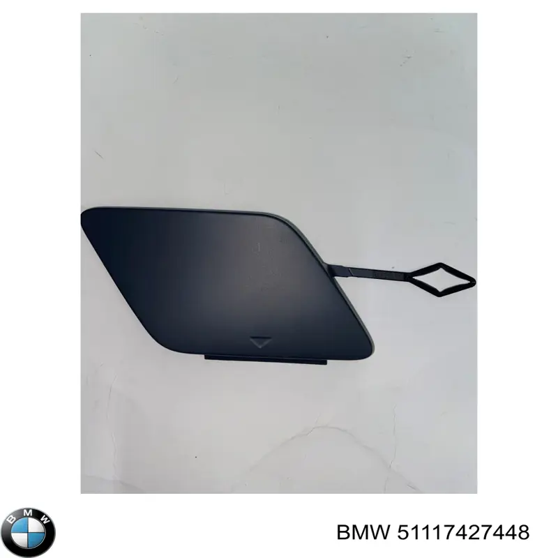 Tapa cubre gancho de remolque para parachoques delantera BMW 51117427448 precio, desde 11,40 EUR