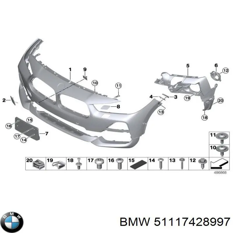 51117428997 BMW