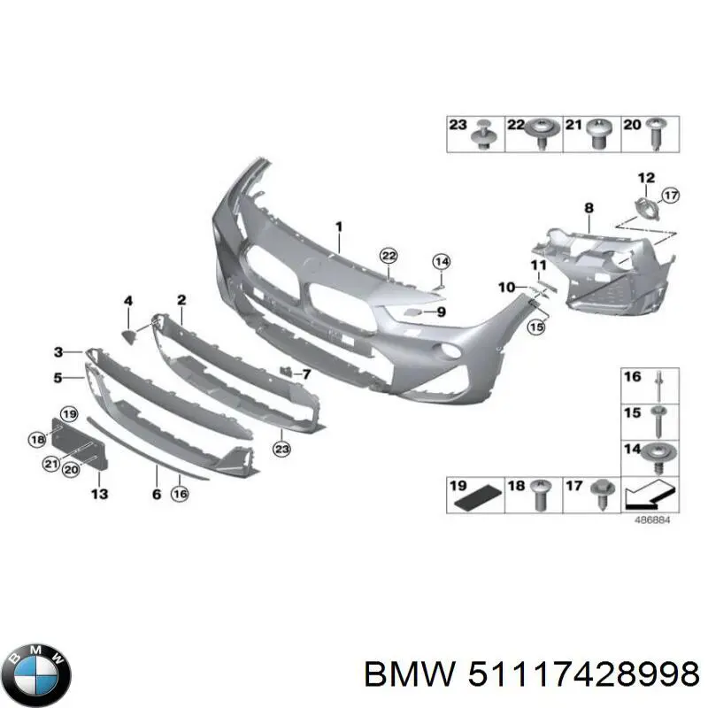 Comprar 51117428998 BMW 