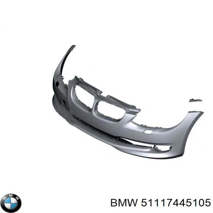 Parachoques delantero BMW 51117445105 precio, desde 198,22 EUR