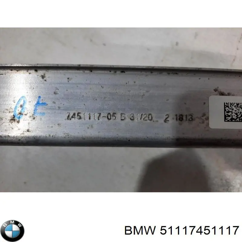 Comprar 51117451117 BMW Refuerzo parachoque delantero