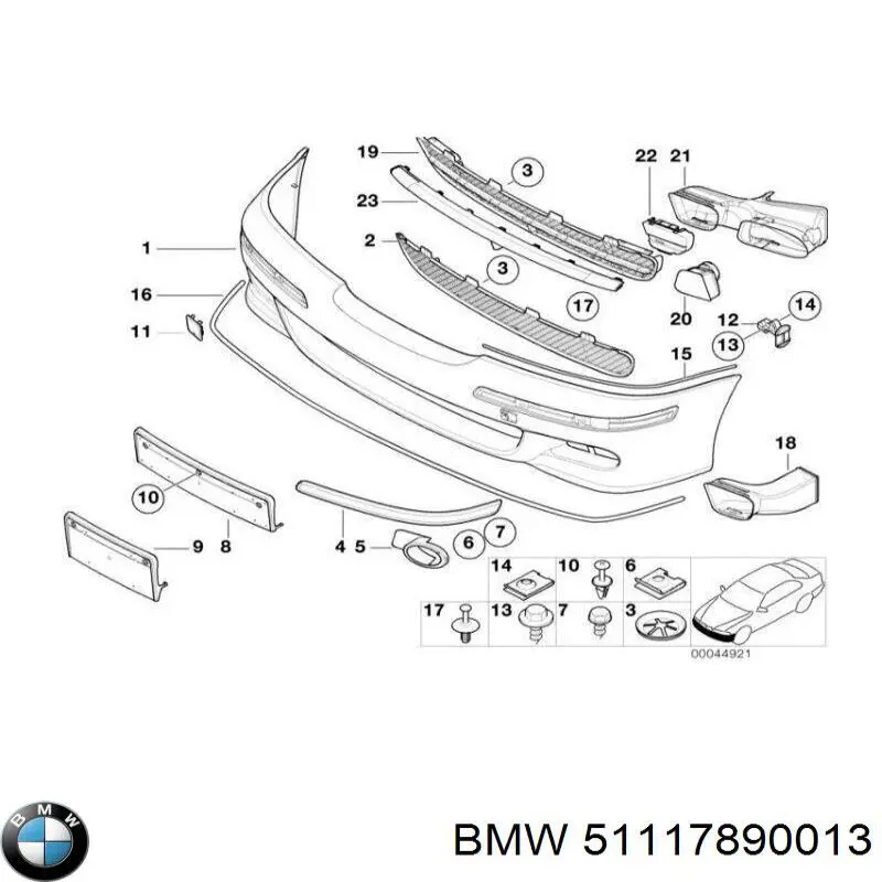  BMW 51117890013 precio, desde 15,12 EUR