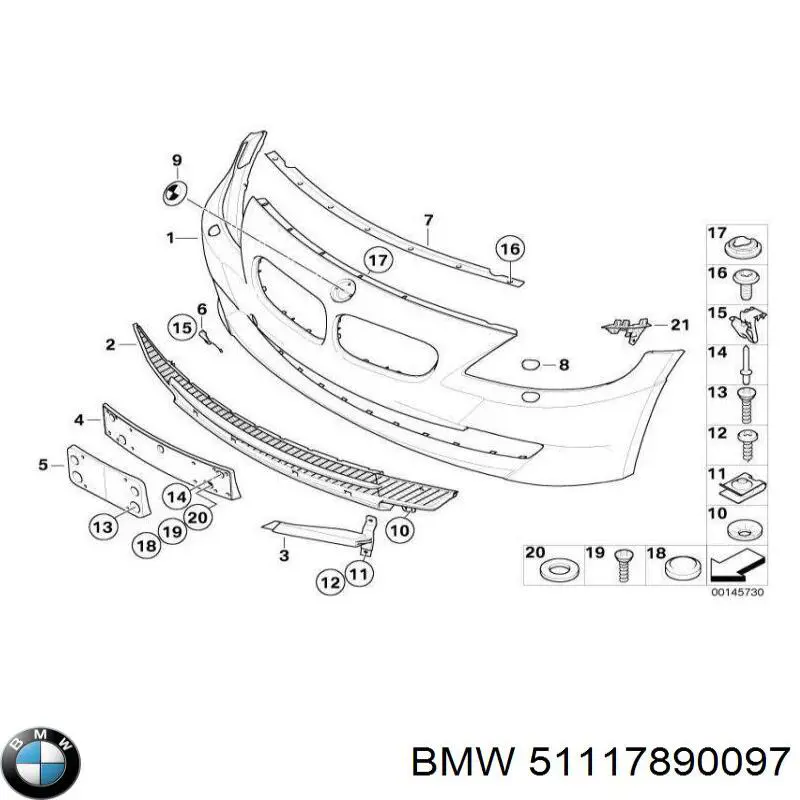 Comprar 51117890097 BMW 