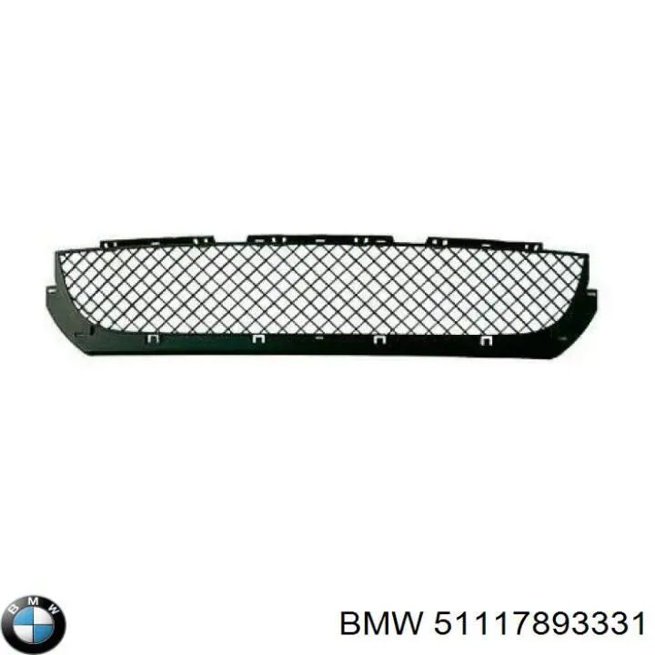 Comprar 51117893331 BMW Rejilla central del parachoques delantero