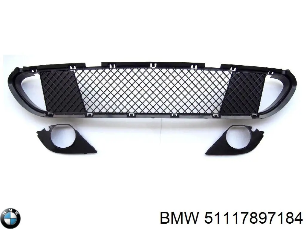 Comprar 51117897184 BMW Rejilla derecha del parachoques delantero