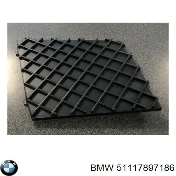 Rejilla izquierda del parachoques delantero BMW 51117897186 precio, desde 22,70 EUR
