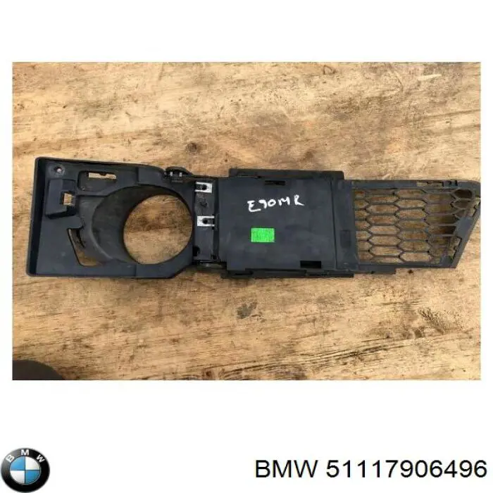 Comprar 51117906496 BMW Tapa de rejilla de faro antiniebla delantero derecho