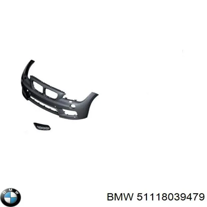 51118039479 BMW parachoques delantero