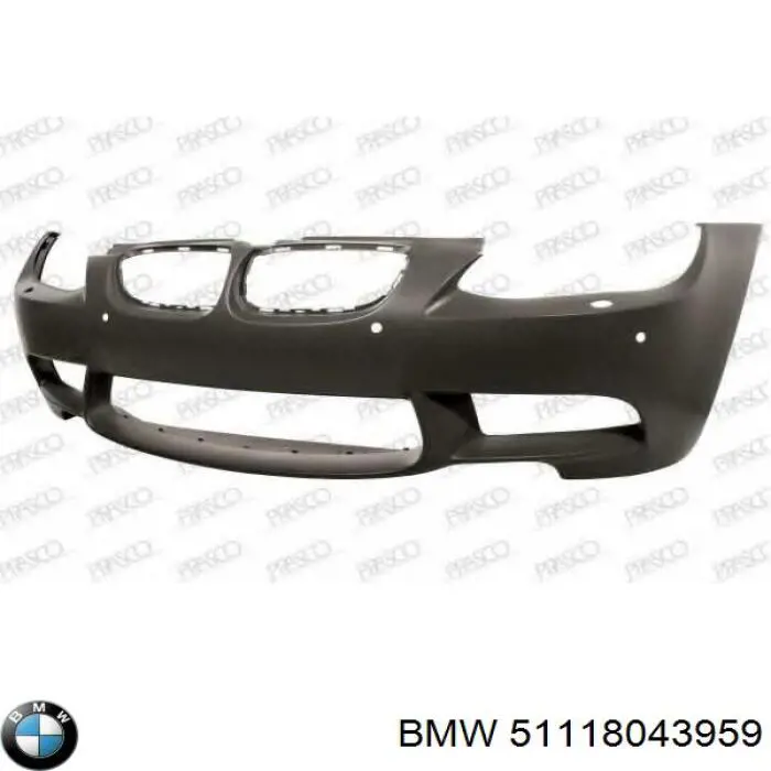 51118043959 BMW parachoques delantero