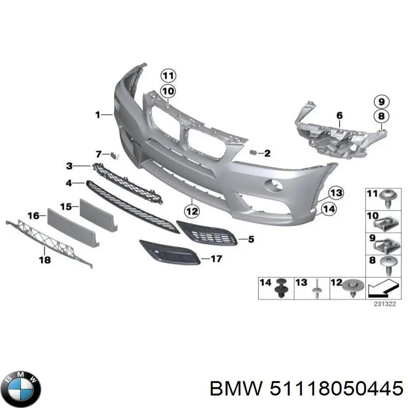  BMW 51118050445 precio, desde 62,71 EUR