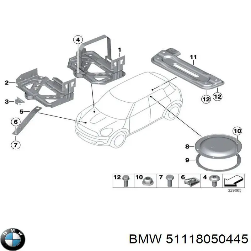 51118050445 BMW