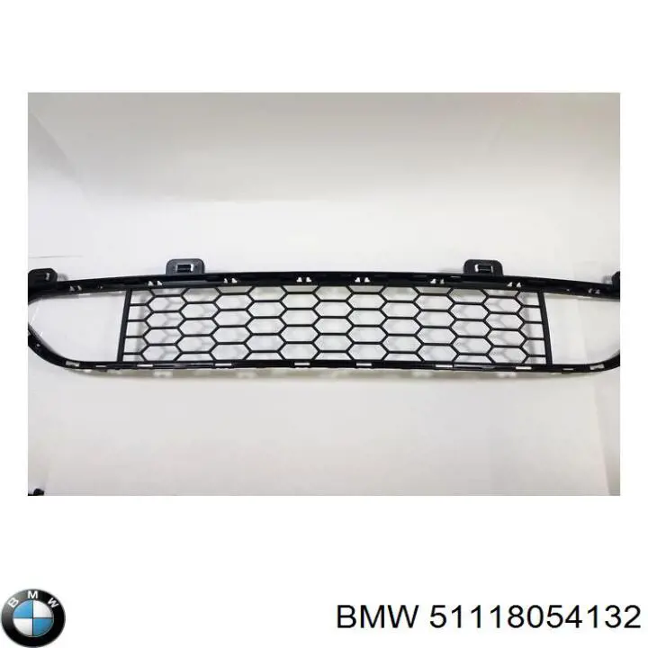 51118054132 BMW rejilla de ventilación, parachoques trasero, central