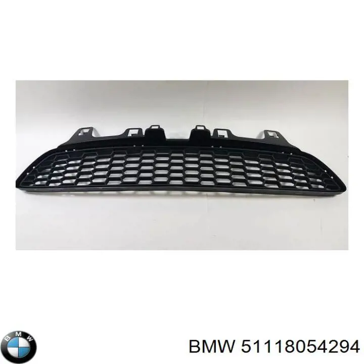 51118054294 BMW rejilla de ventilación, parachoques trasero, central