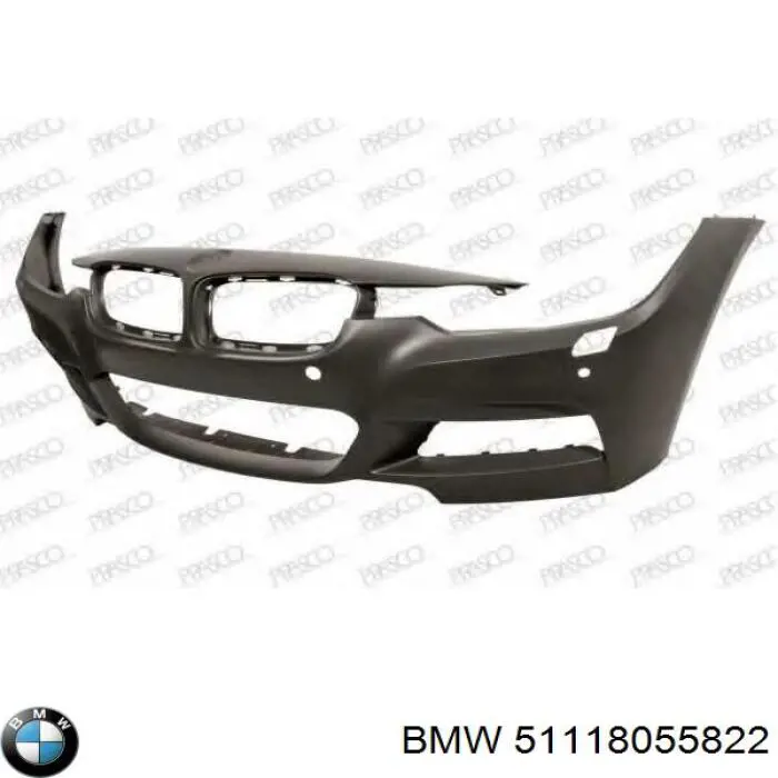 51118055822 BMW parachoques delantero