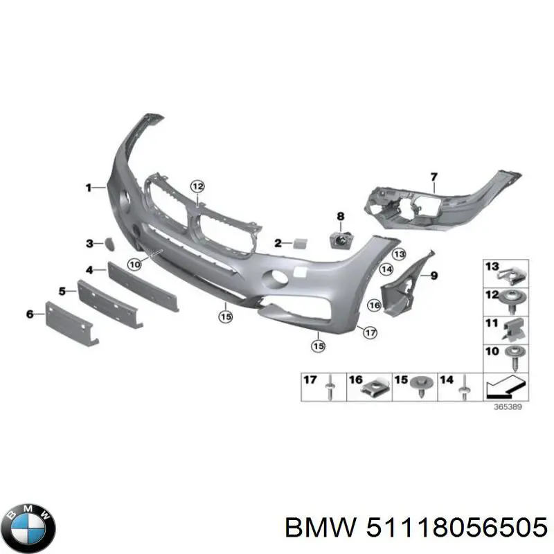  BMW 51118056505 precio, desde 72,65 EUR