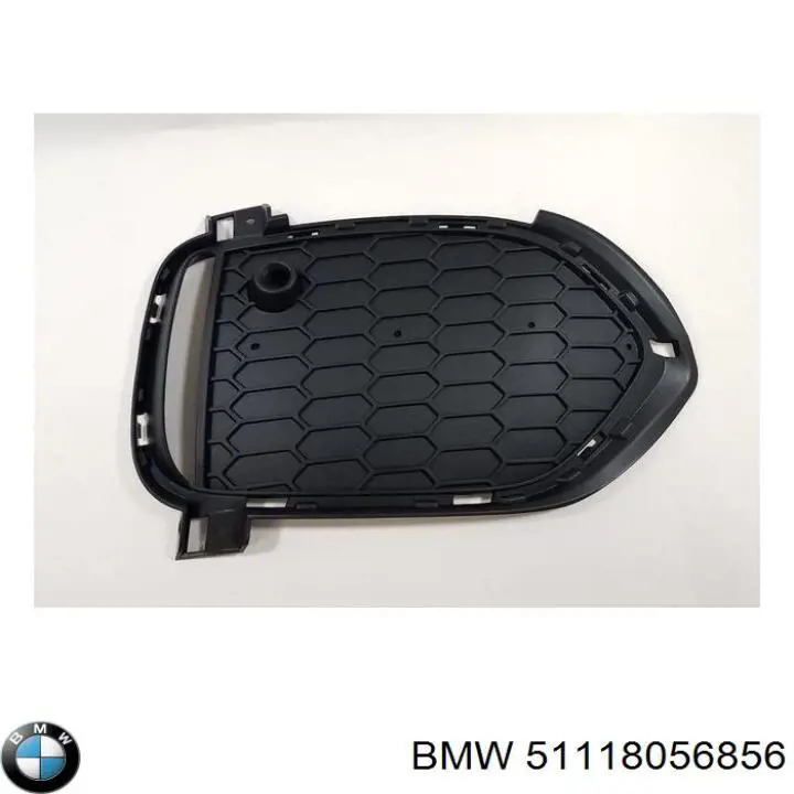 Rejilla de ventilación, parachoques trasero, derecha BMW 51118056856