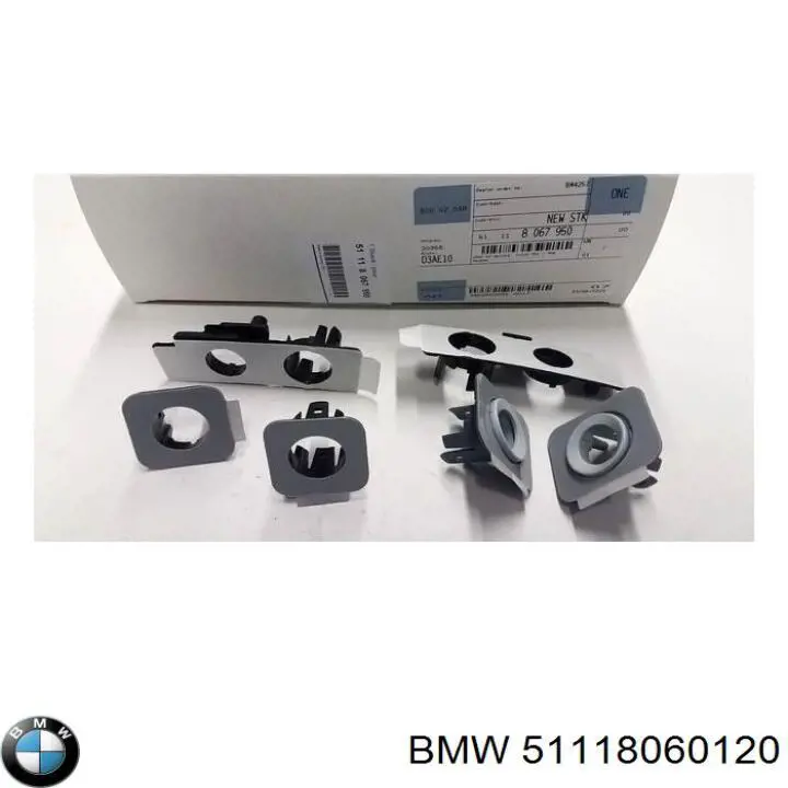 Comprar 51118060120 BMW Soporte del sensor de estacionamiento delantero lateral