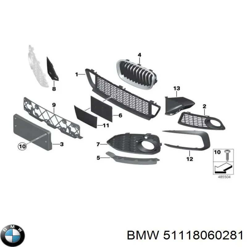  BMW 51118060281 precio, desde 61,58 EUR