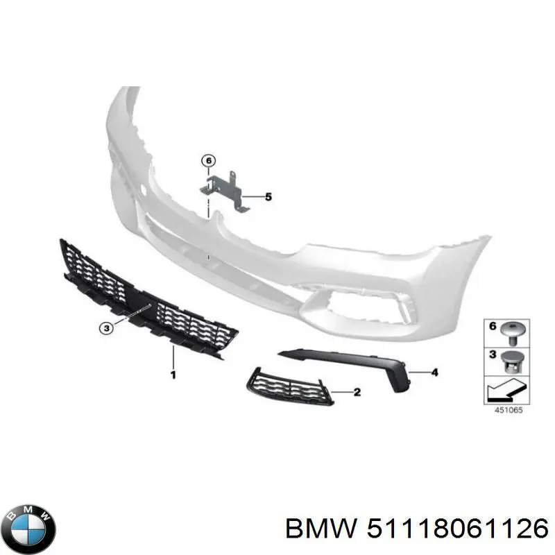  BMW 51118061126 precio, desde 72,43 EUR