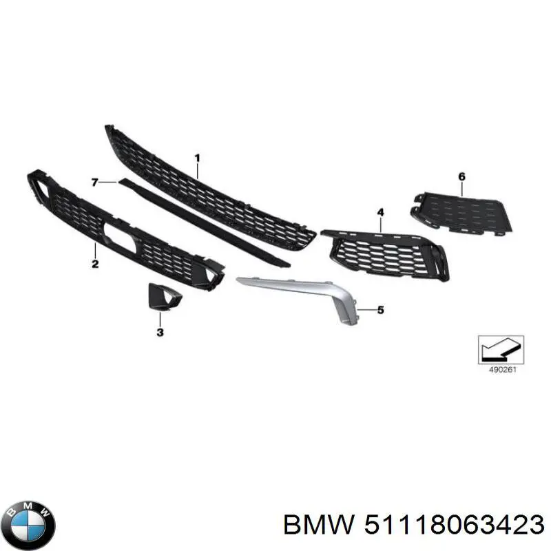 51118063423 BMW