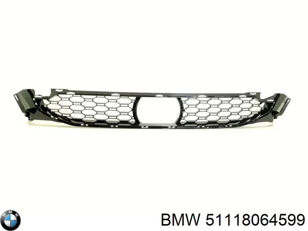 Rejilla de ventilación, paragolpes delantero, central BMW 51118064599 precio, desde 117,58 EUR