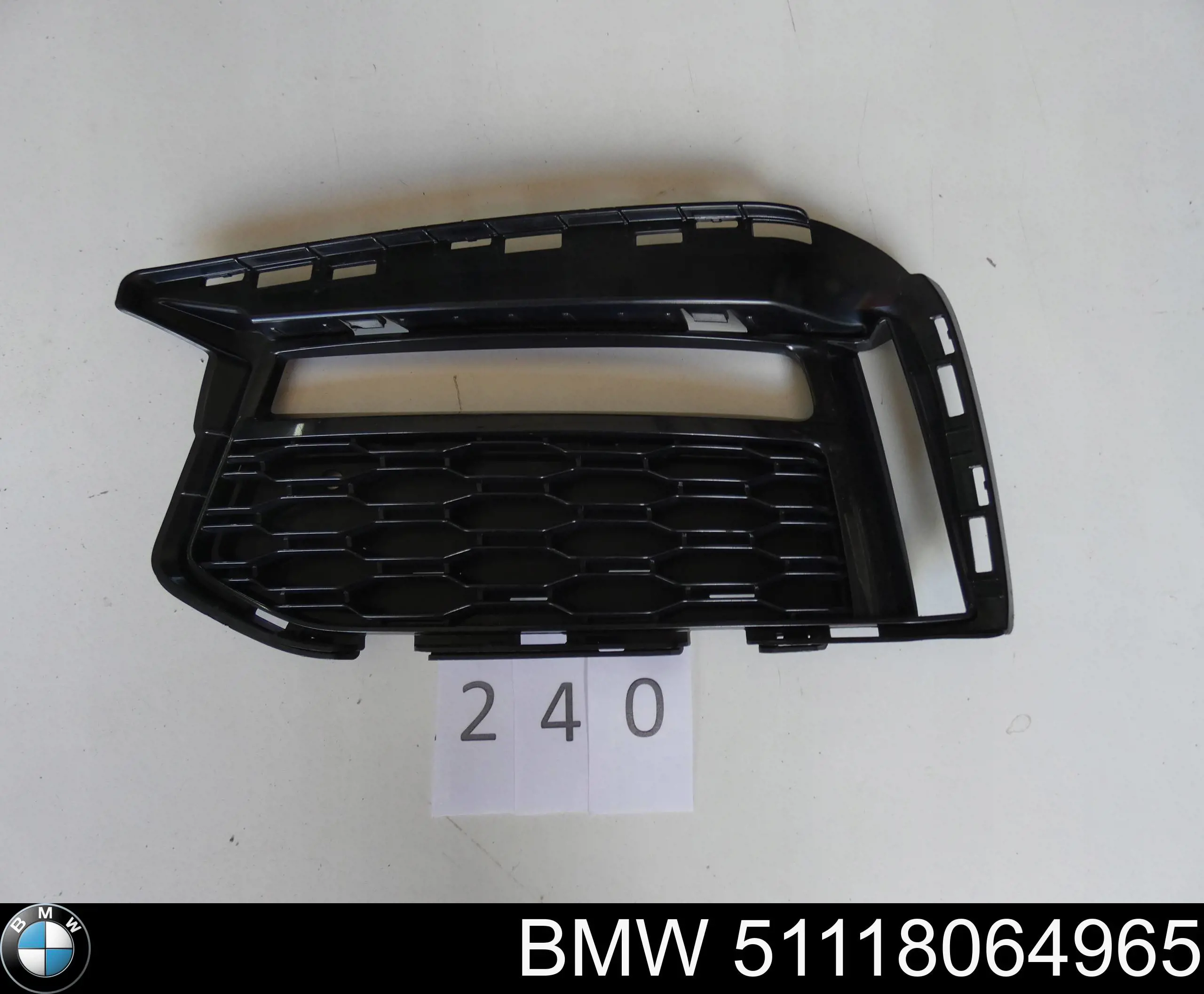 Rejilla interior izquierda del parachoques delantero BMW 51118064965 precio, desde 15,74 EUR