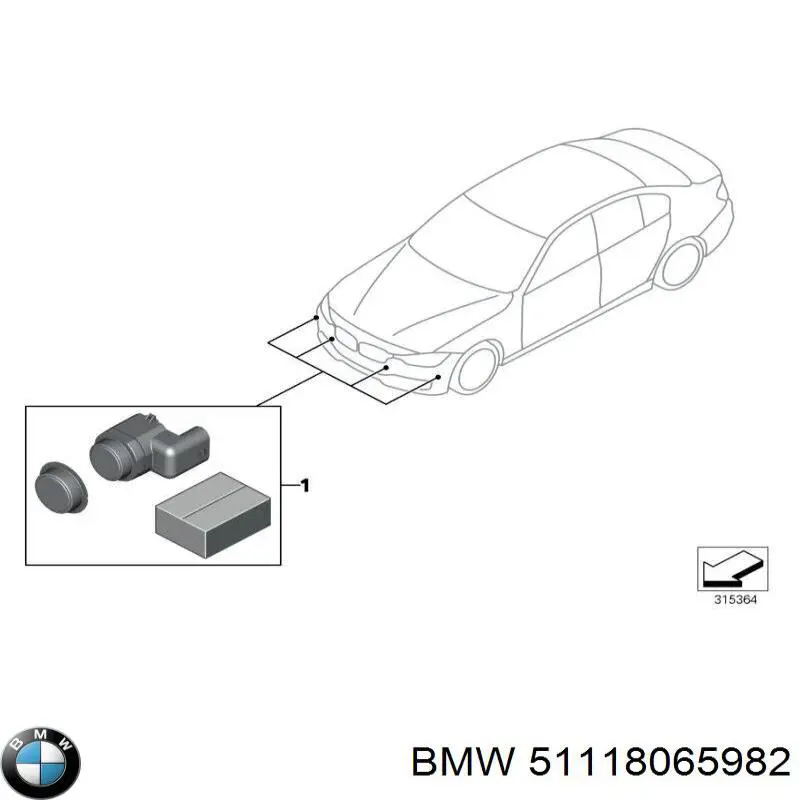  BMW 51118065982 precio, desde 96,52 EUR