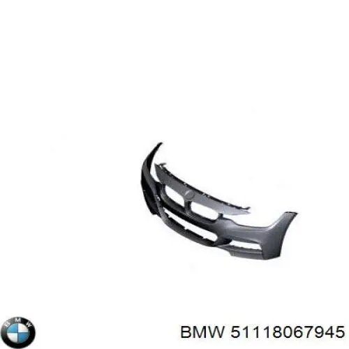 51118067945 BMW parachoques delantero