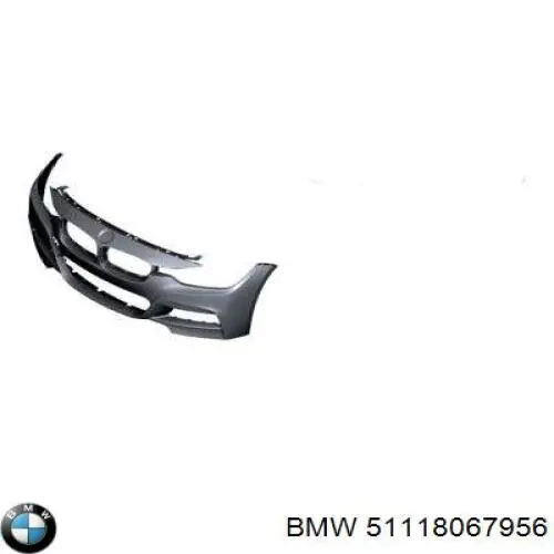 51118067956 BMW parachoques delantero