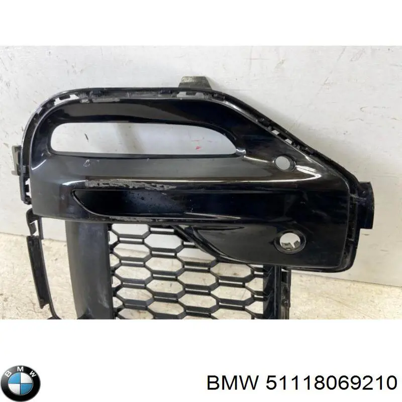 Rejilla derecha del parachoques delantero BMW 51118069210 precio, desde 54,64 EUR
