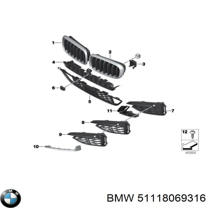 51118069316 BMW