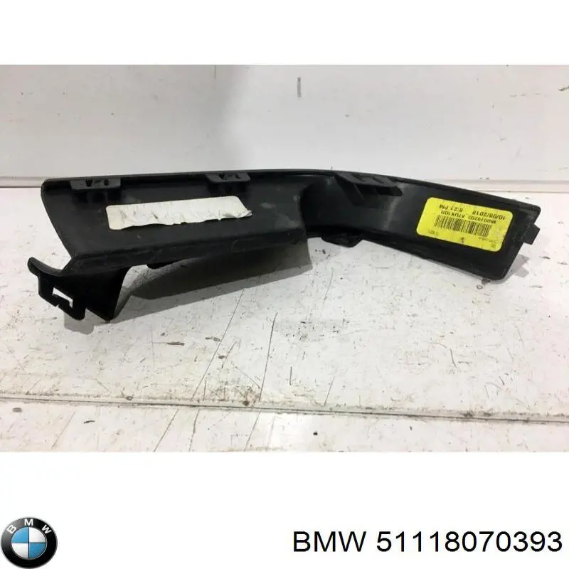 Moldura izquierda del parachoques delantero BMW 51118070393 precio, desde 37,93 EUR