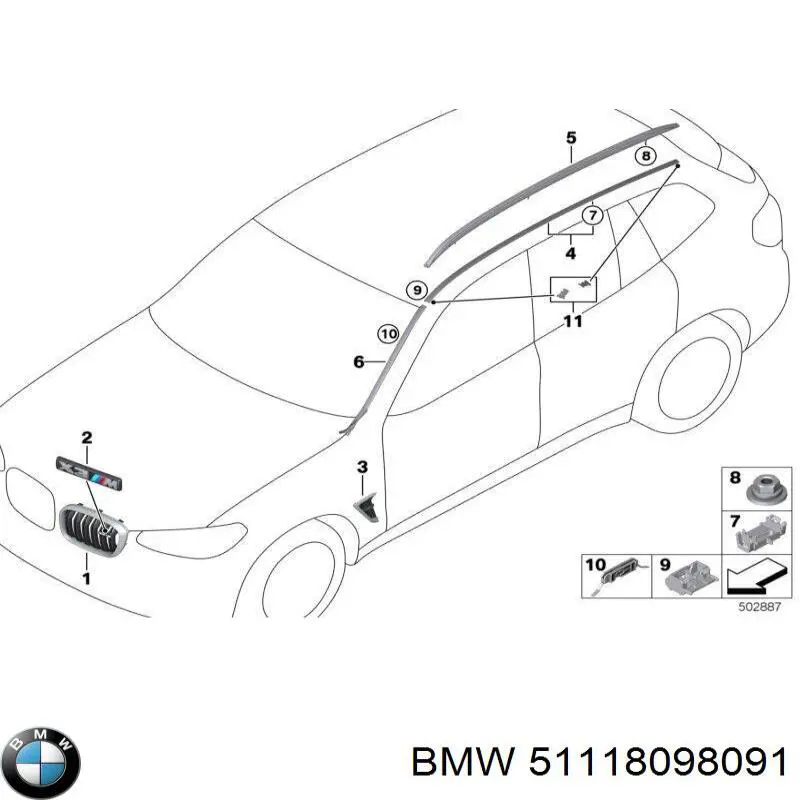 51118098091 BMW