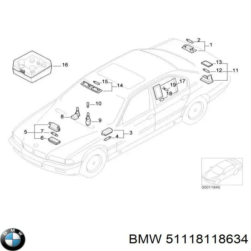 51118118634 BMW 