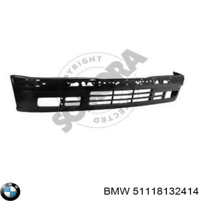 Parachoques delantero BMW 3 E36