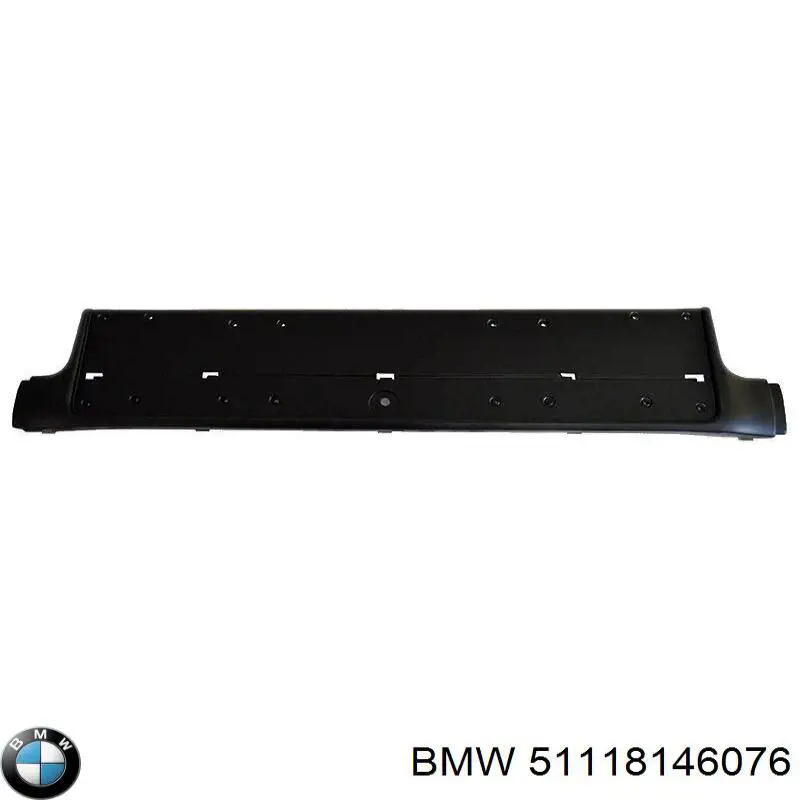 Soporte de matrícula delantera BMW 51118146076 precio, desde 7,02 EUR