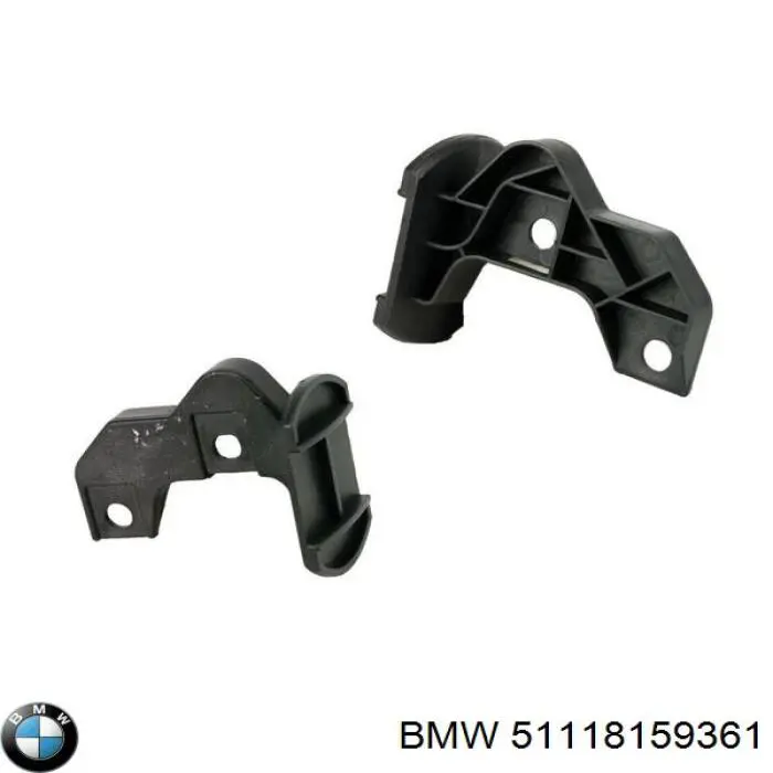 51118159361 BMW soporte de parachoques delantero izquierdo