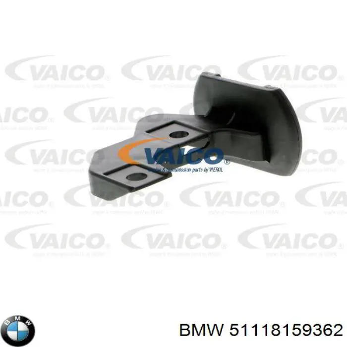 51118159362 BMW soporte de parachoques delantero derecho