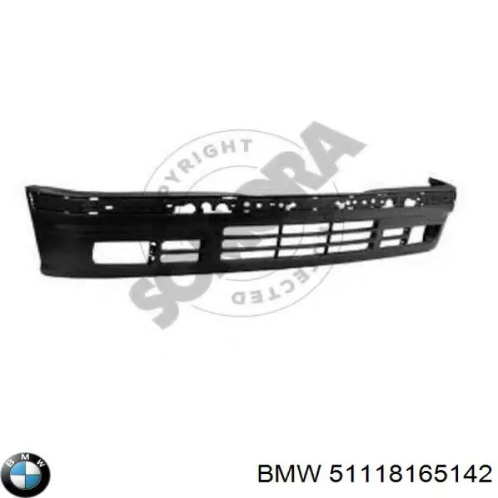 Parachoques BMW 51119066235