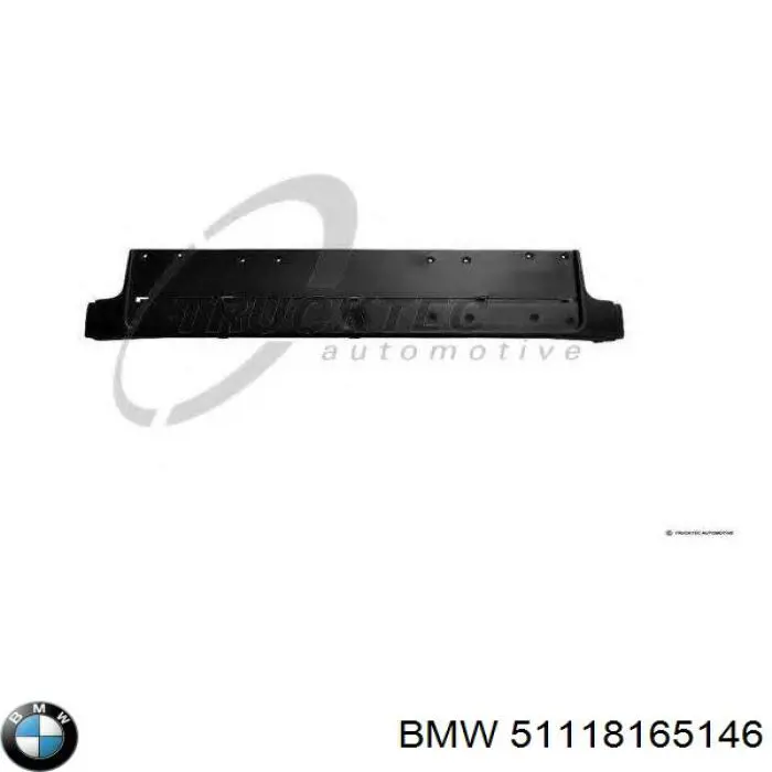 Soporte de placa de matrícula delantera para BMW 3 (E36)