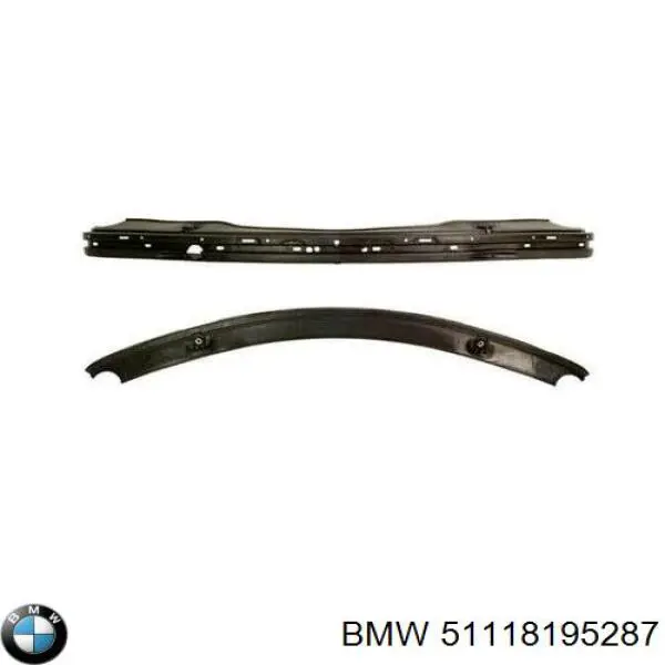 Comprar 51118195287 BMW Refuerzo parachoque delantero