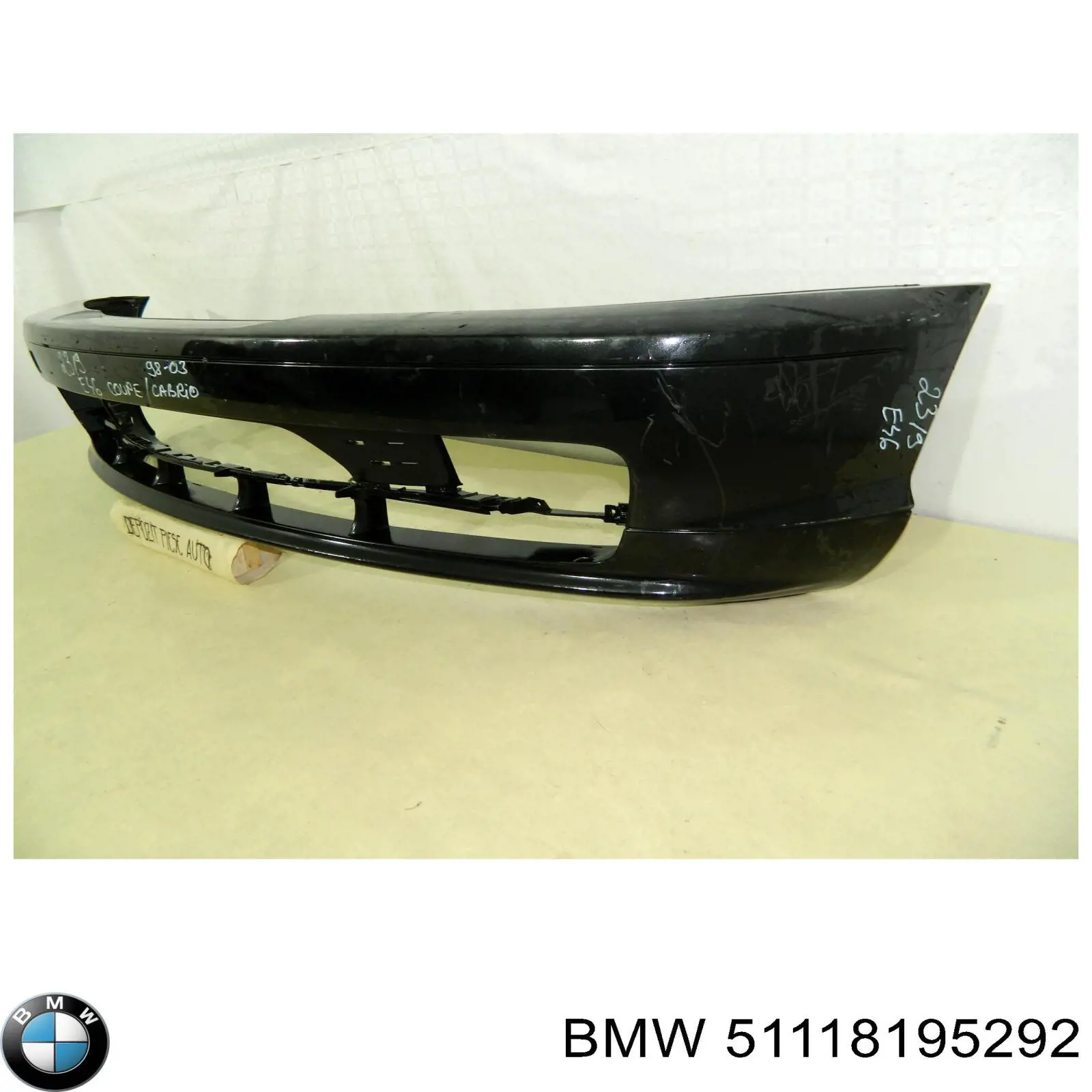 Paragolpes BM0181021 Prasco